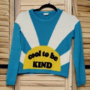 Finding Foxtale "Cool to be Kind" Sweater - Size 10